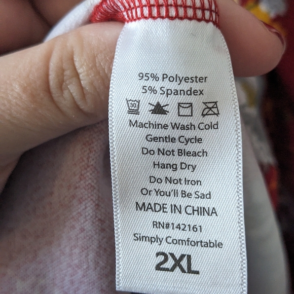 LuLaRoe Amelia dress 2x - Picture 5 of 5